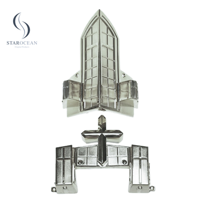 Customized Silver ABS Material High Quality Coffin Corner Complete Set Wholesale 15#S